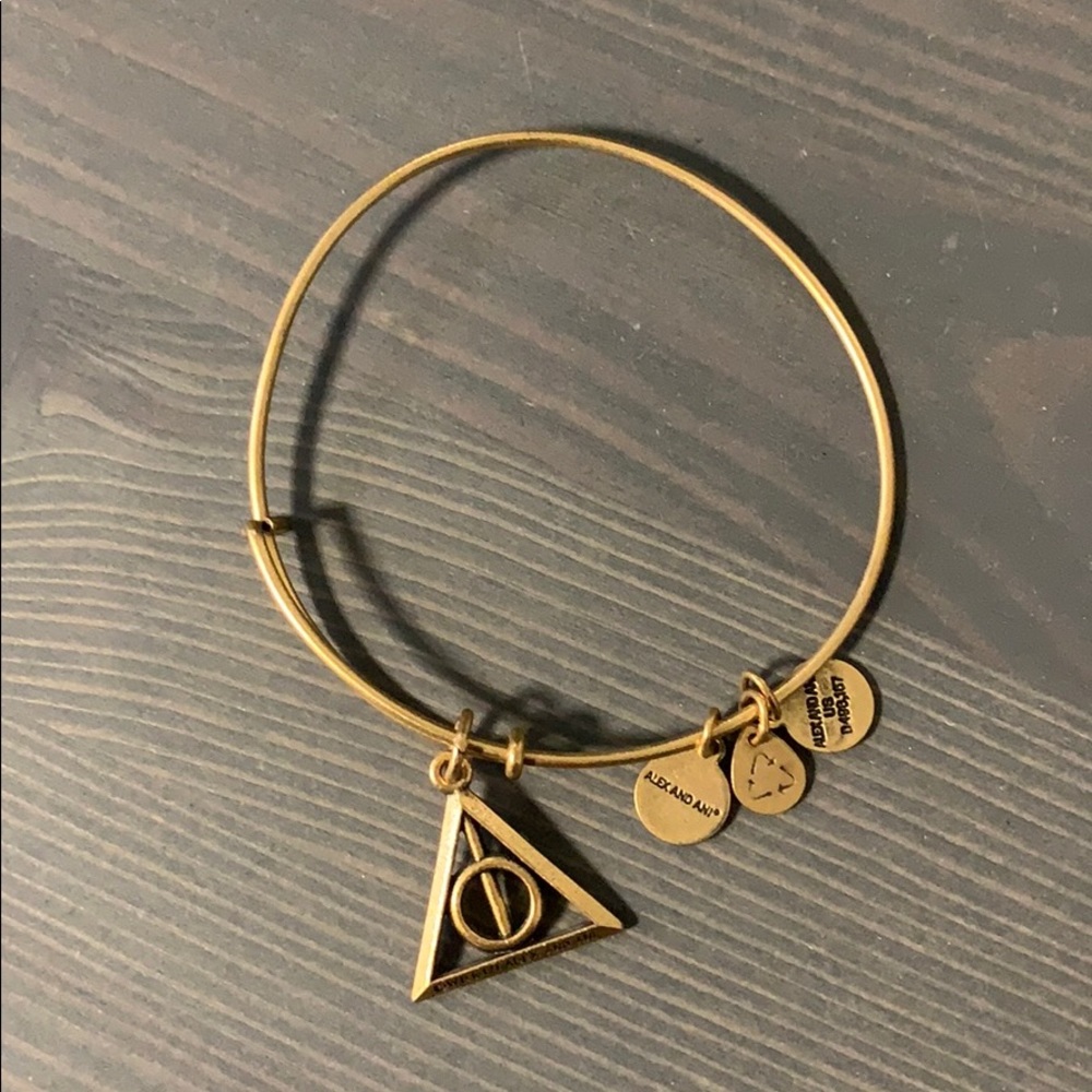 Gold Alex and Ani Bracelet
